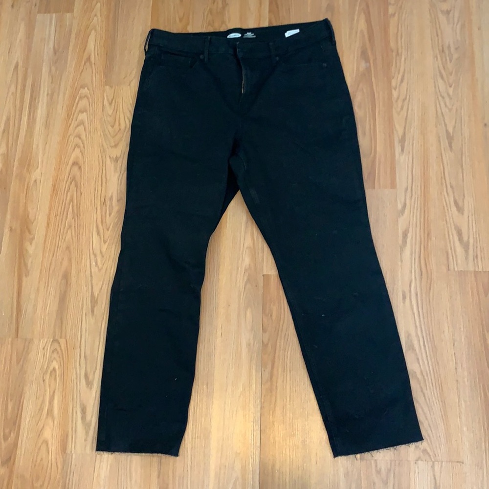 Old Navy Slim Straight black jeans